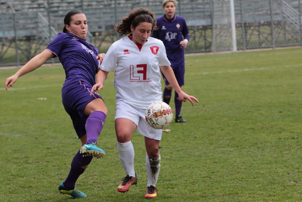 Jesina Femminile-Fiorentina, Porcarelli Maddalena della Jesina in azione