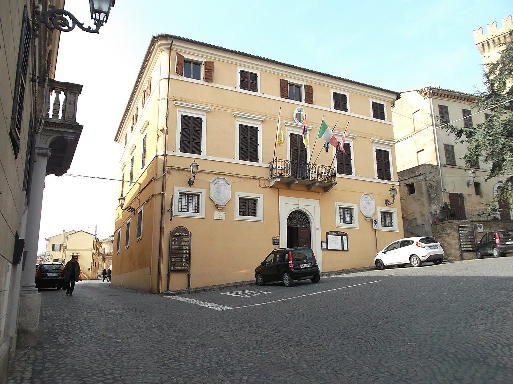 Il municipio di Offagna