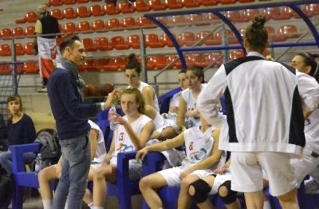 Coach Piccionne parla alla sua squadra