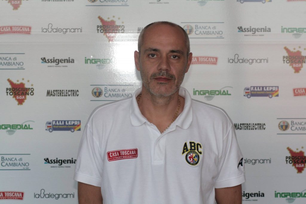 L'allenatore di basket Luca Ciaboco, ex Fabriano e Jesi