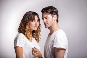 Ambra Angiolini e Matteo Cremon