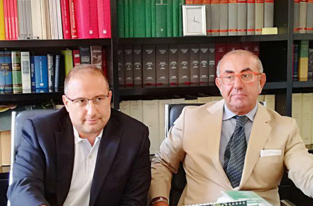 Gli avvocati Roberto Paradisi e Domenico Liso intervenuti in merito all'alluvione di Senigallia