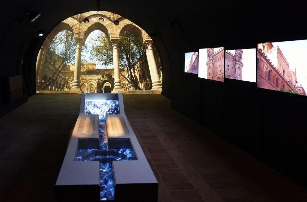 Una delle sale del museo Federico II Stupor Mundi a Jesi