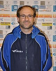 Albano Cocilova, allenatore della squadra di serie B