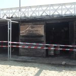I magazzini al porto di Senigallia dopo l'incendio di lunedì 16 ottobre