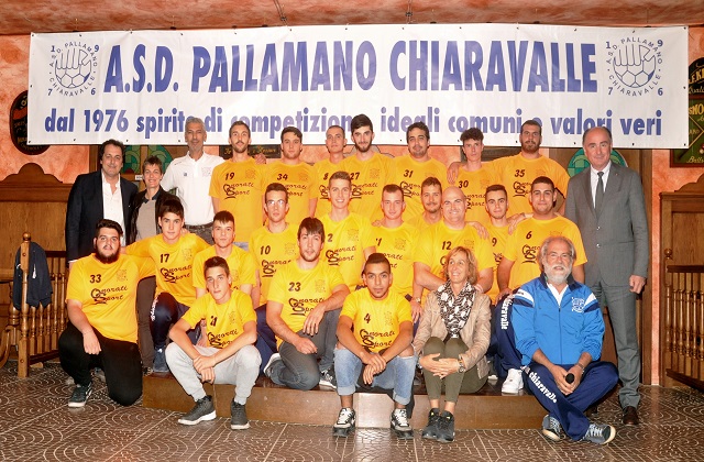 La squadra Pallamano Chiaravalle