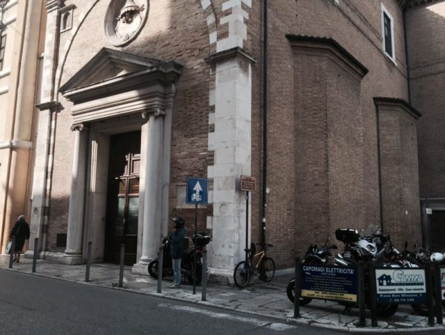 La chiesa del sacramento ad Ancona