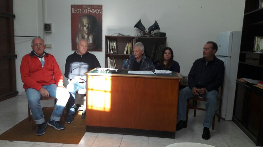 Francesco Spedaletti, Vinicio Arteconi e alcuni componenti dell'associazione Fabriano Progressista