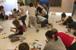 laboratorio per bambini al museo Nori de' Nobili di Trecastelli