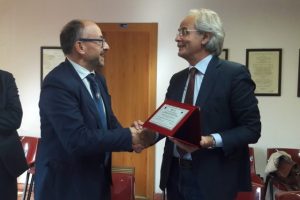 Da sin. il Rettore Unicam Claudio Pettinari e il Rettore Univpm Sauro Longhi