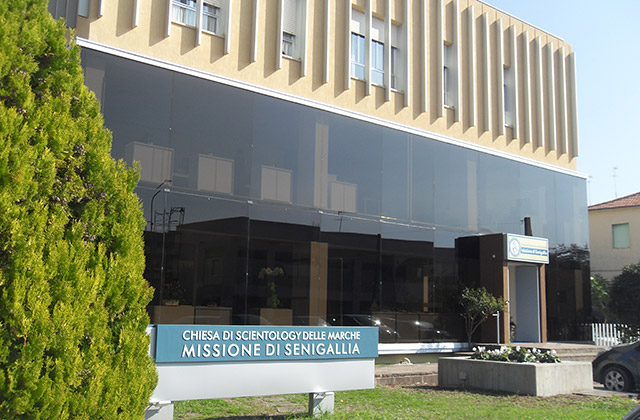 La sede di Scientology a Senigallia