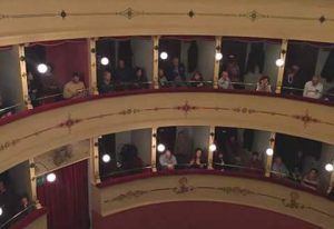 Uno scorcio del teatro di Chiaravalle