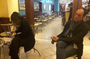Anche l'ex consigliere pentastellato, Massimo Gianangeli, presente alla conferenza stampa Anche l'ex consigliere pentastellato, Massimo Gianangeli, presente alla conferenza stampa