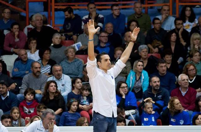 Daniele Aniello, allenatore della Ristopro Fabriano (foto di Martina Lippera)