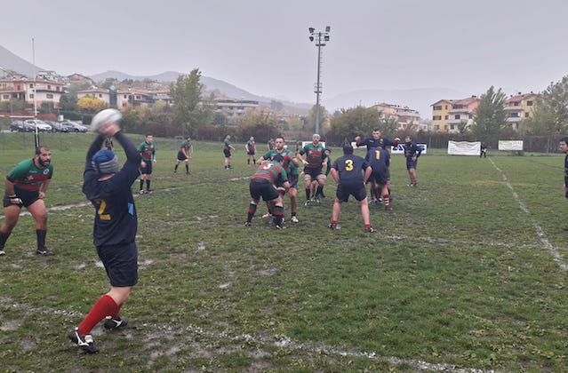 Una fase della partita tra Fabriano e Terni