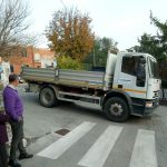 Il camion della Multiservizi