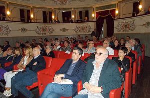 L'incontro su Andrea Vici svoltosi al teatro Misa di Arcevia