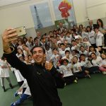 Un selfie per ricordare l'evento