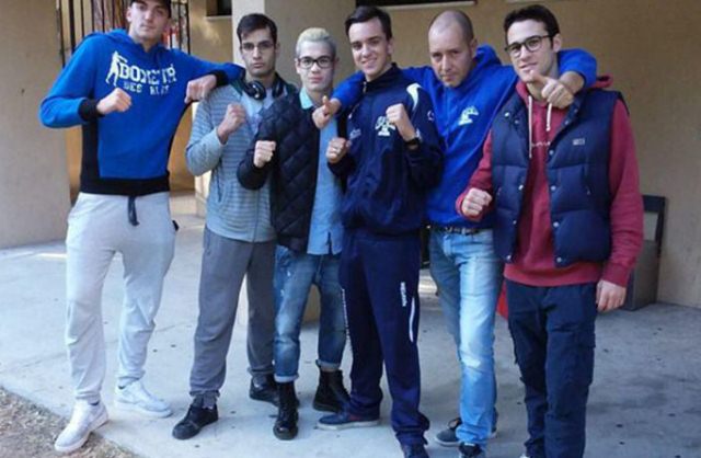 I ragazzi dell'UPA Ancona con Coach Cappellini