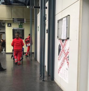 La Croce Rossa in tribunale per il malore dell'arrestata