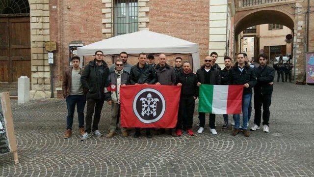 Casapound a Fabriano