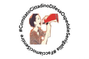 logo del comitato cittadino a difesa dell'ospedale di Senigallia