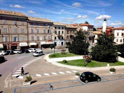 Piazza Mazzini a Chiaravalle