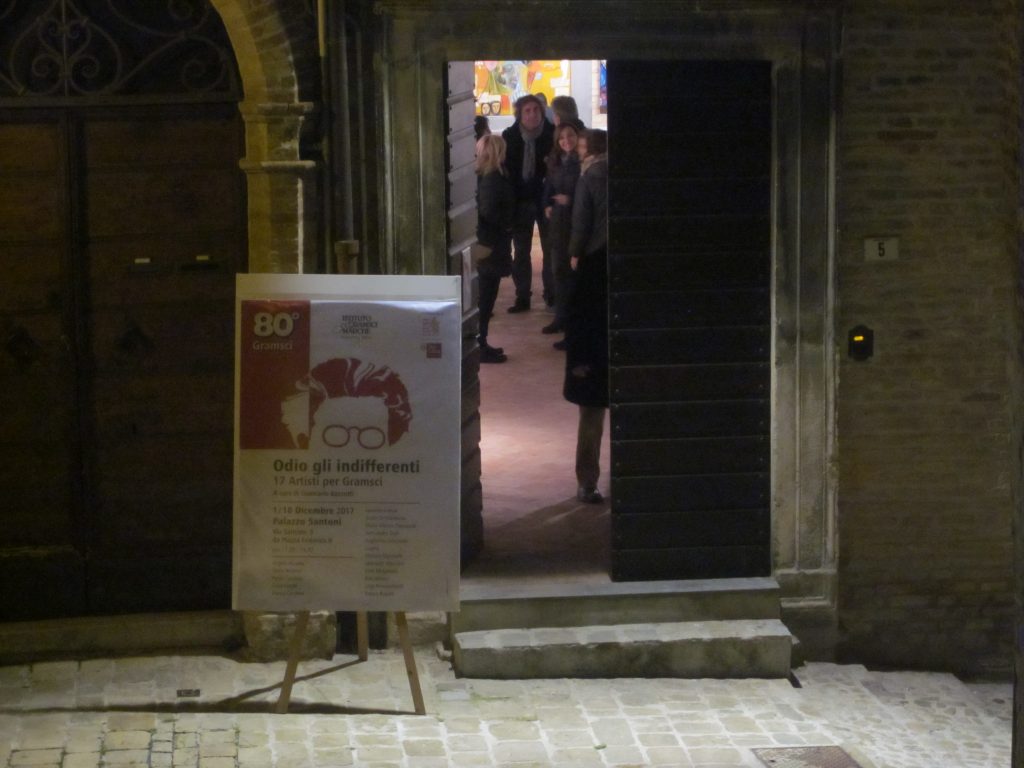 La mostra dedicata ad Antonio Gramsci a Palazzo Santoni