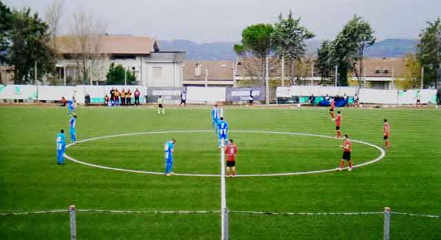 Il match Camerano - Atl Calcio Porto Sant'Elpidio