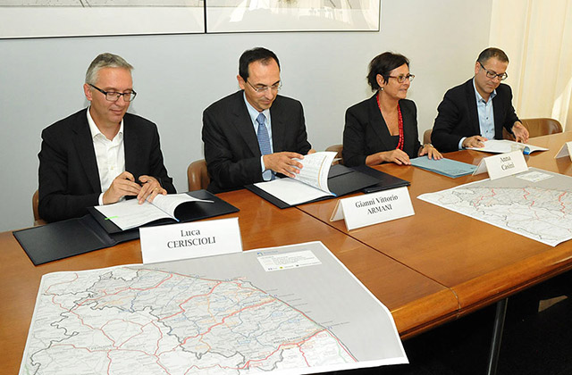 L'accordo siglato nel 2016: 800 km di strade provinciali sono state affidate in gestione dalla Regione Marche all’Anas