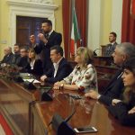 Il discorso del sindaco di Senigallia e la Giunta comunale