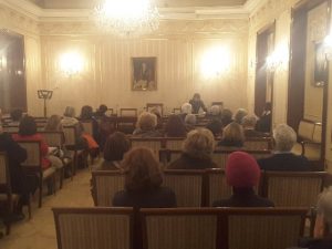 La sala di Palazzo Bisaccioni che ha accolto la presentazione del programma