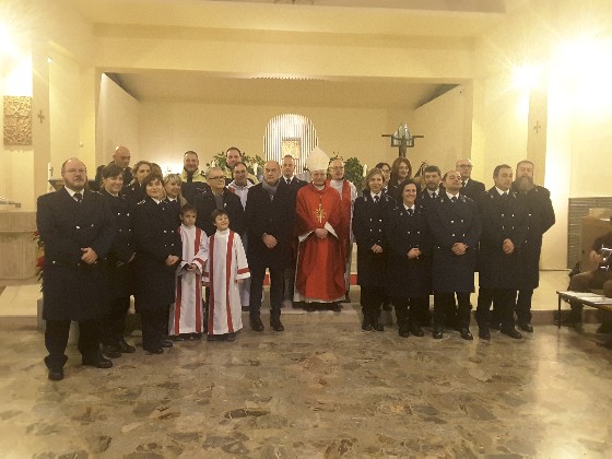 La Polizia Locale ha celebrato oggi il patrono, San Sebastiano