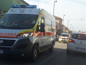 I soccorsi con ambulanza e automedica