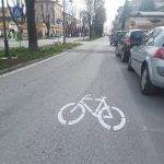 La ciclabile di viale Trieste
