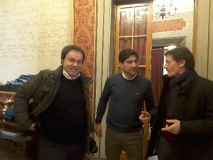 Andrea Pieralisi, Ugo Coltorti, Luciano Montesi