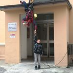 I supereroi di EdiliziAcrobatica all'ospedale Salesi di Ancona