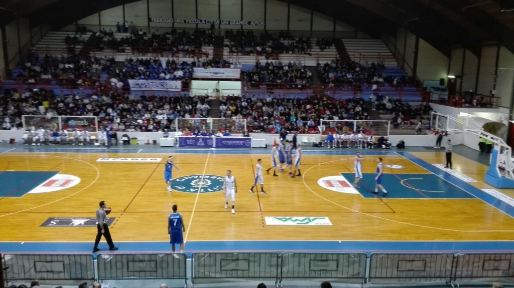 La partita tra Ristopro Fabriano e Malloni Porto Sant'Elpidio