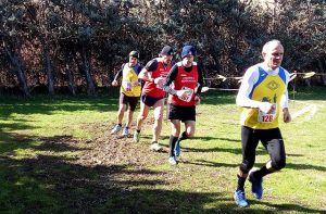 La gara di cross master (corsa campestre) svoltasi a Senigallia (febbraio 2017)