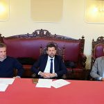 Da sinistra Carlo Girolametti, Maurizio Mangialardi e Maurizio Urbinati