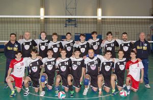 La formazione maschile 2017/18 dell'Us Pallavolo Senigallia