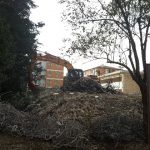 Demolizione scuola "Lorenzini"