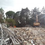 Demolizione scuola "Lorenzini"