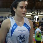 La lanciatrice Irene Rinaldi dell'Atletica Fabriano