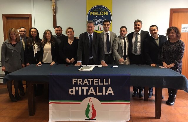 La squadra di Fratelli d'Italia alle elezioni politiche