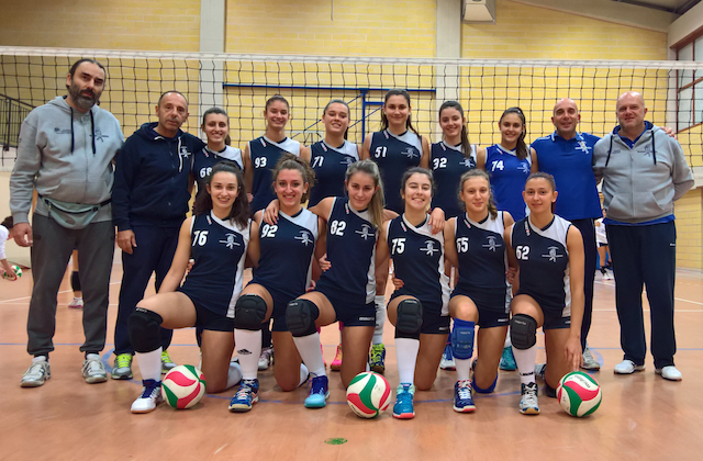 La formazione Under 18 femminile della Pallavolo Fabriano