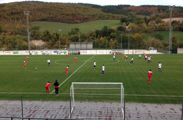 Il Sassoferrato Genga in campo al Comunale (foto di repertorio)