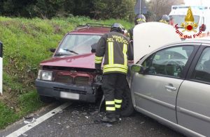 incidente sulla provinciale Arceviese alle Bettolelle di Senigallia