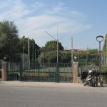 I campi da tennis al Ponterosso, sul lungomare di Senigallia