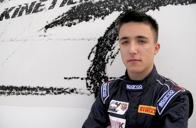 Simone Riccitelli, classe 2002, parteciperà al Campionato Italiano Prototipi di automobilismo